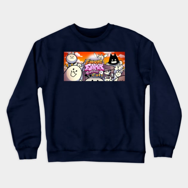 Battle Cats Crewneck Sweatshirt by ctrlzie